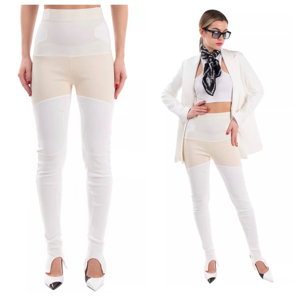 Celine High Waist Colorblock Riding Pants